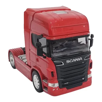 ماکت ماشین ویلی طرح تریلی اسکانیا مدل SCANIA V8 R730